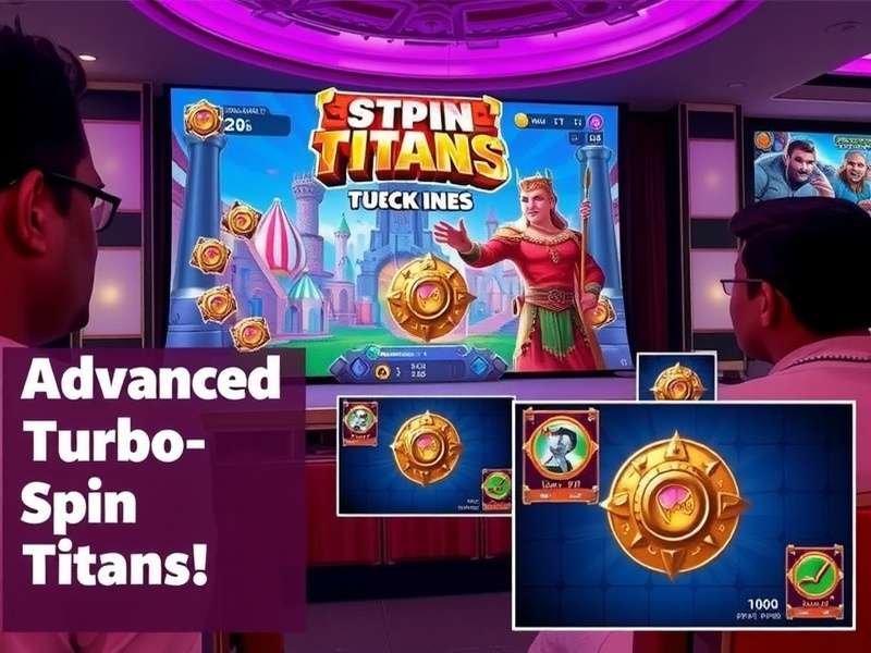 Advanced gameplay strategy illustration for Turbo Spin Titans